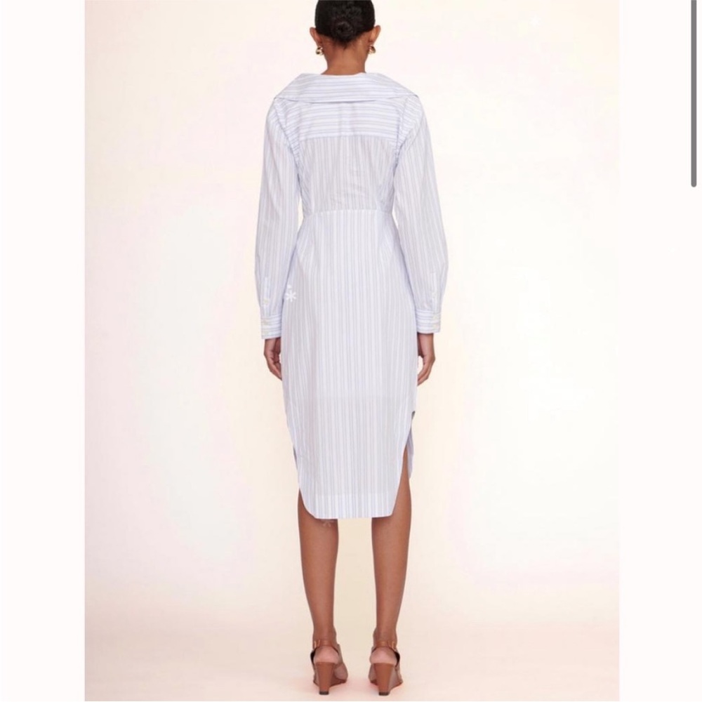 NWT Staud Clea Midi Dress - Picture 2 of 6